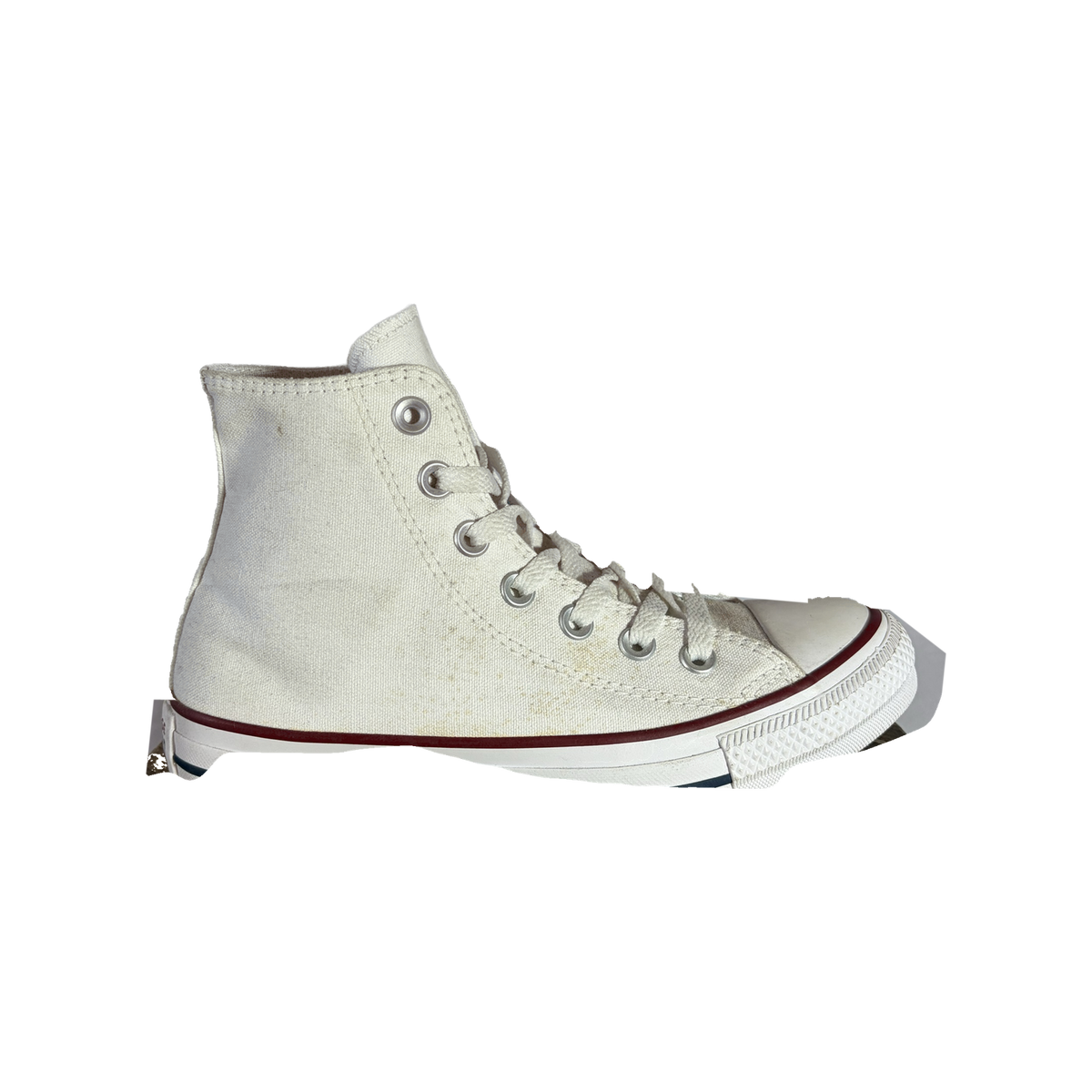 Converse Chuck Taylor All Star Branco Cano Alto Lona 1