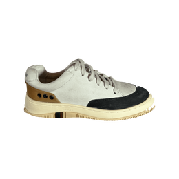 Osklen Hybrid Laces Nobuck Bege+Preto 1