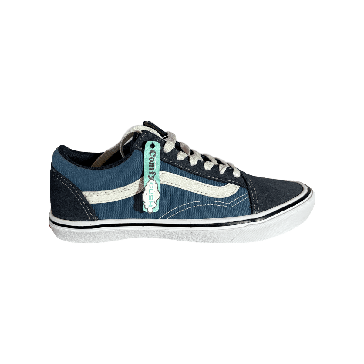 Vans ComfyCush Old Skool Navy White 1