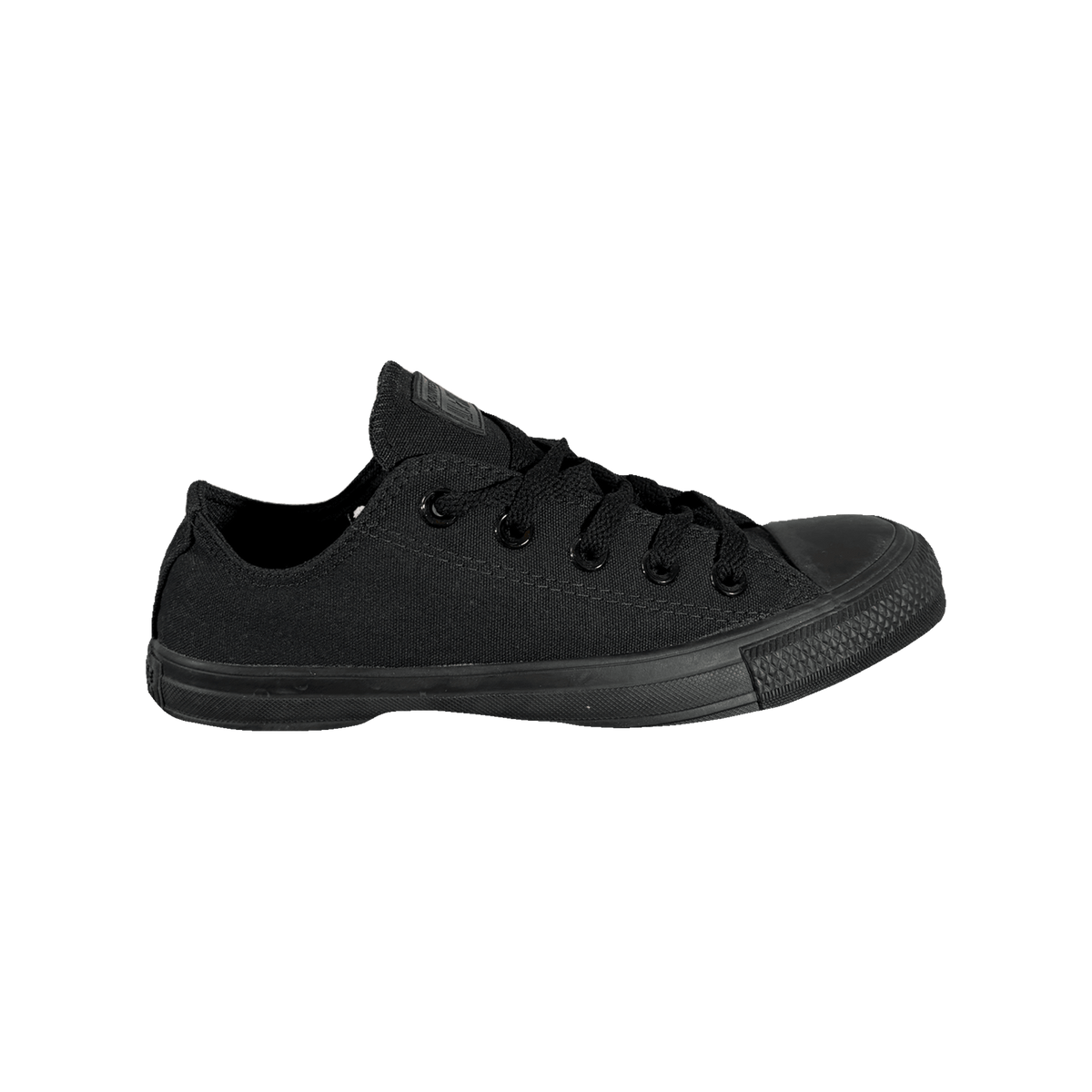 Converse Chuck Taylor All Star Monochrome Preto Cano Baixo 1