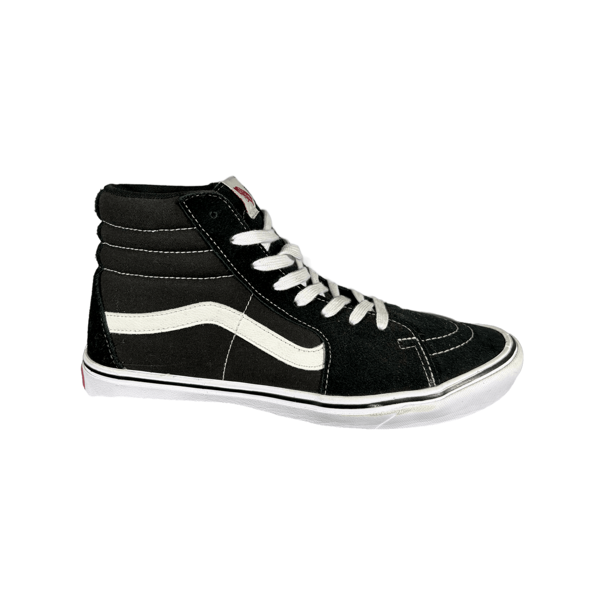 Vans Sk8-Hi Preto/Branco Tecido 1