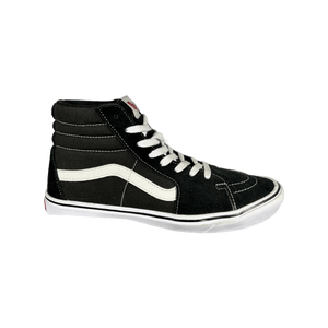 Vans Sk8-Hi Preto/Branco Tecido 1
