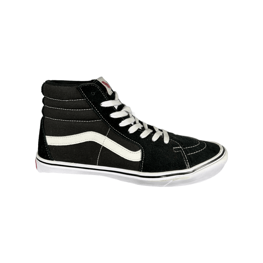 Vans Sk8-Hi Preto/Branco Tecido 1