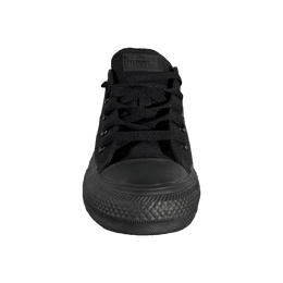 Converse Chuck Taylor All Star Monochrome Preto Cano Baixo 2