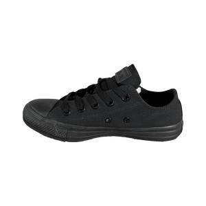 Converse Chuck Taylor All Star Monochrome Preto Cano Baixo 3