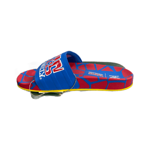 Adidas Adilette x Tony’s Chocolonely Azul/Vermelha 3