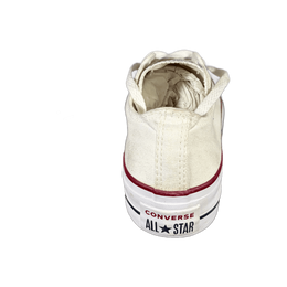 Converse Chuck Taylor All Star Branco Cano Baixo Plataforma Lona 4