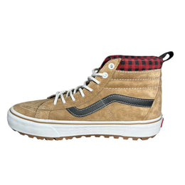 Vans Sk8-Hi Mte Plaid Brown Black